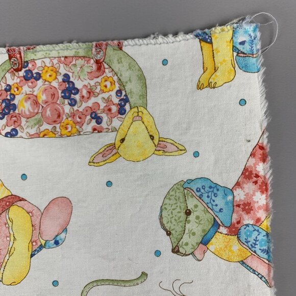 Alexander Henry Aunt Hattie's Handiwork Stuffed Toy Animals Cotton Fabric 1 Yard - Picture 5 of 8